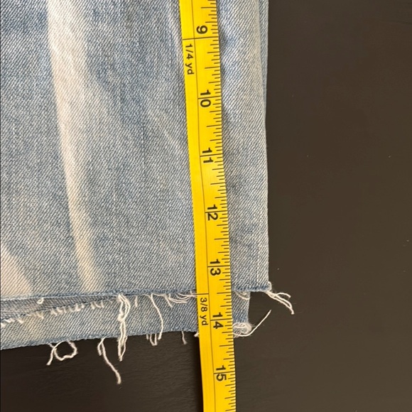 BP by Nordstrom High Waist Cutoff Jean Shorts w/ button fly. Sz 34 (14-16) - Picture 5 of 7